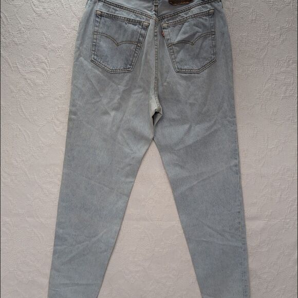 Levis 501 Vintage USA Womens 13 High Waisted Button Fly Denim 17501-0133 Jeans - Picture 2 of 14